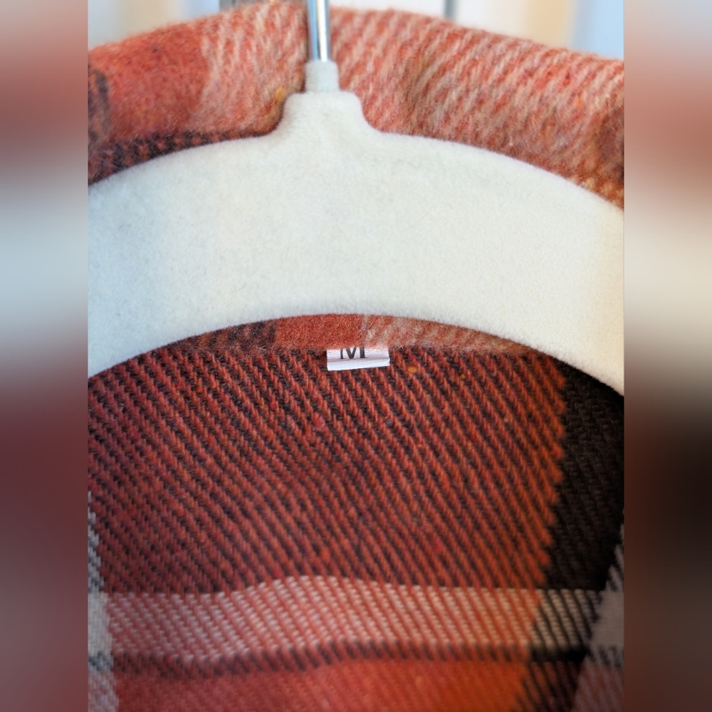 Red Plaid Shacket - Picture 3 of 3